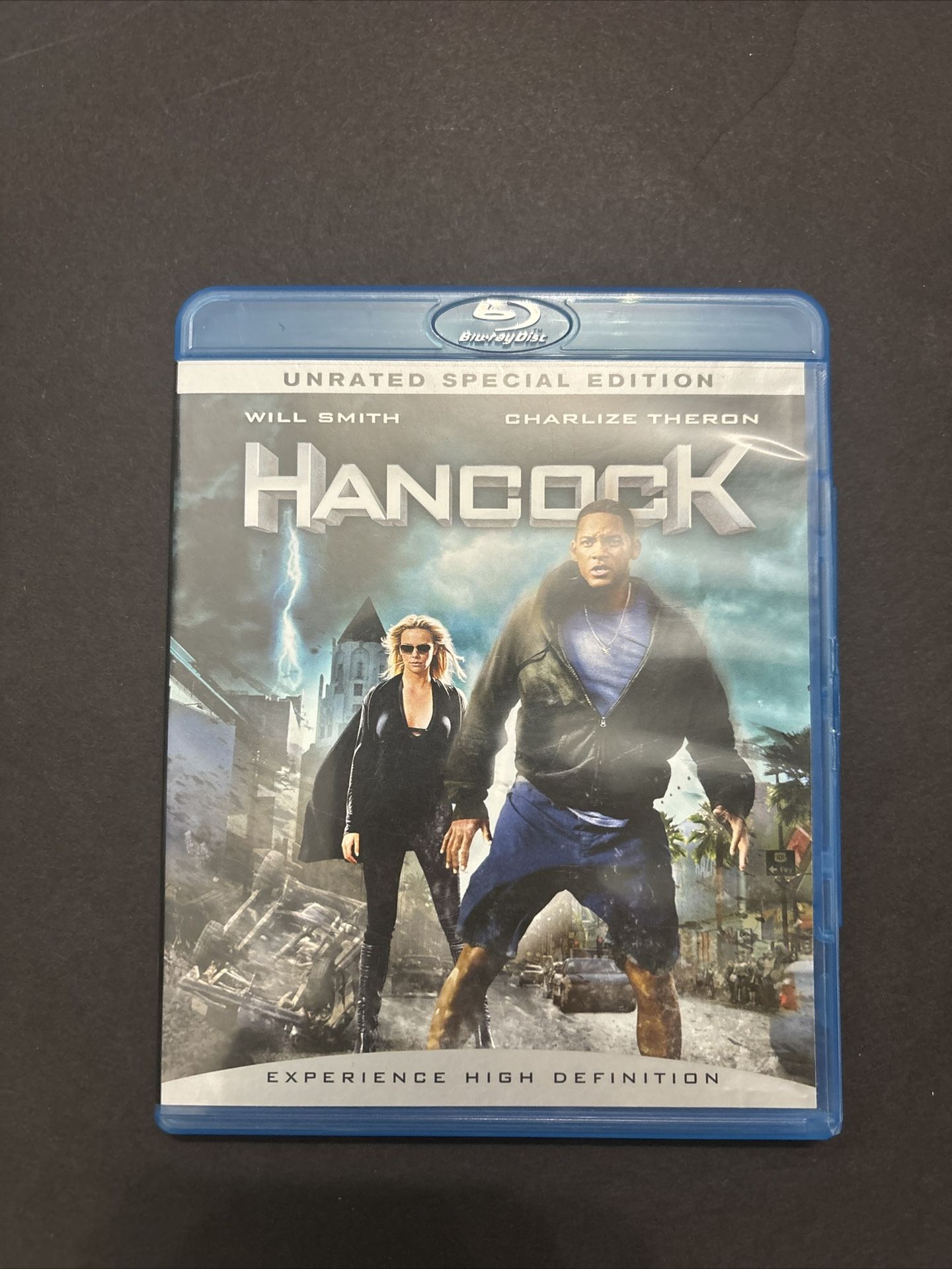 Hancock Blu-ray 2012 Will Smith, Charlize Theron Unrated Version