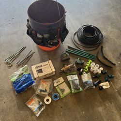 Utility Bucket & Tools