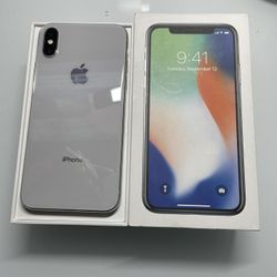 IPHONE X 256GB UNLOCKED  Comes with OG box and charger 🔌  No iCloud lock  Local meet up only  $450