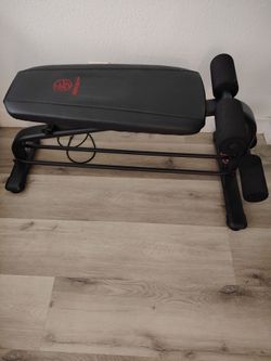 Iron Grip Workout Bench+weights