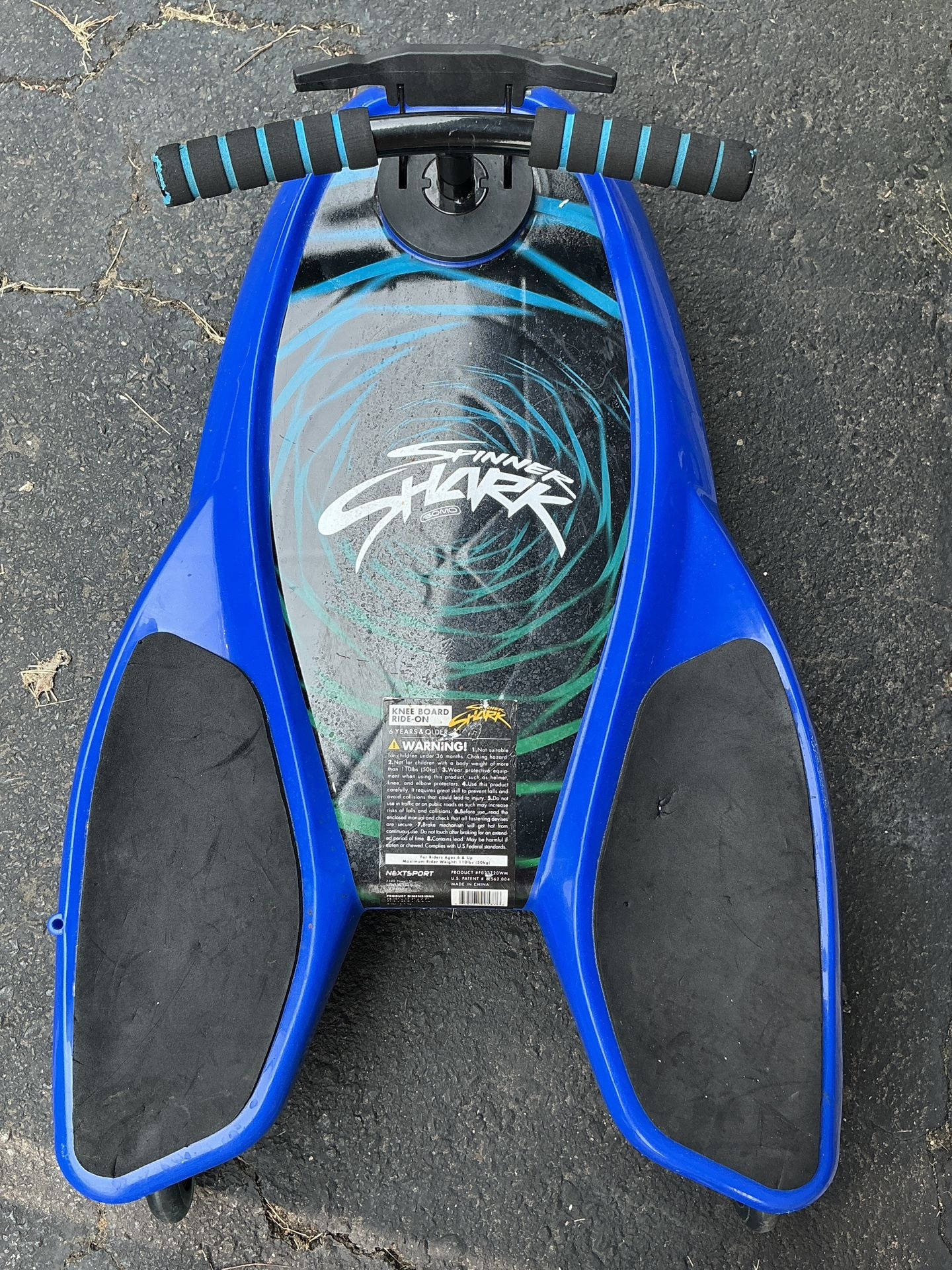 Spinner Shark knee Board Skate