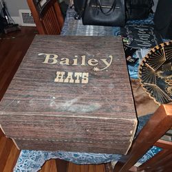 Baile's 1970's authentic old west  cowboy hat