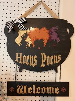 Hocus Pocus Halloween Decor