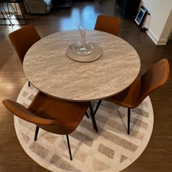 Kitchen Table And chairs set Of 5