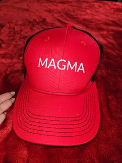 MAGMA Red and Black Trucker Hat