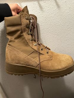 Coyote Brown Hot Weather Combat Boots