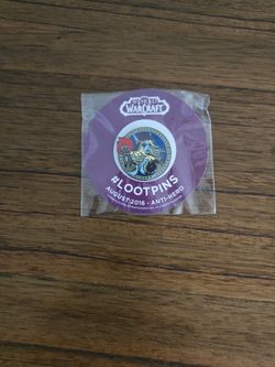 World Of Warcraft August 2016 Anti-Hero Lootpin