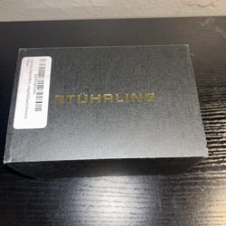 Stuhrling 3960 2 Quartz Chronograph Date Stainless Steel Bracelet Mens Watch