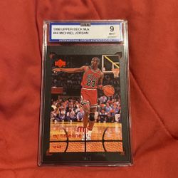 1998 Upper Deck Mjx Michael Jordan #44 ISA GRADE 9