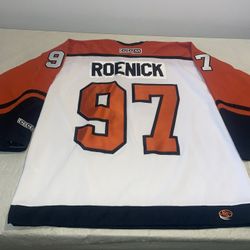Jeremy Roenick Philadelphia Flyers Jersey Mens Xl Clean Mic Ccm White Vintage