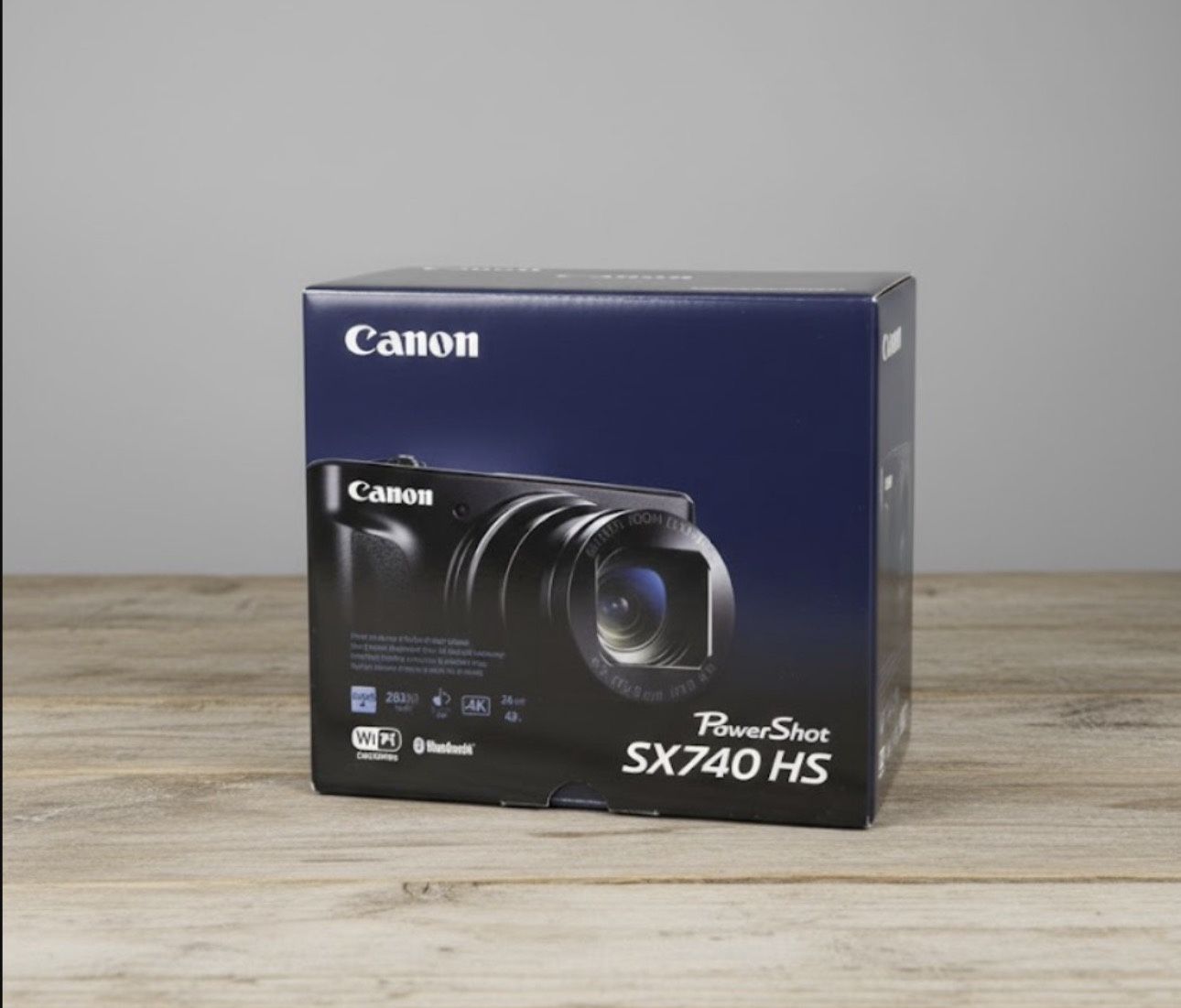 Canon PowerShot SX740 Digital Camera (Black)