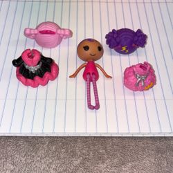 Lalaloopsy Mini Doll  Style  N. Swap Doll Rare