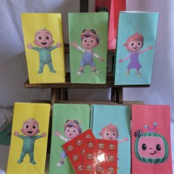 Cocomelon Candy Bags