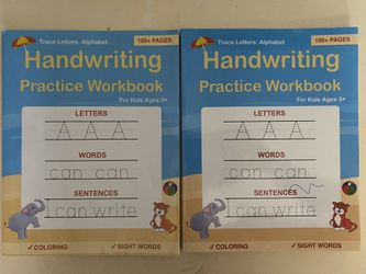 Handwriting Practice Workbooks 