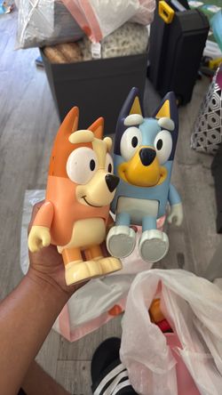 Bluey and bingo 10 inch toys