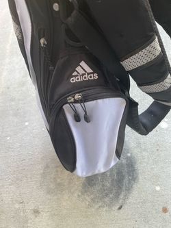 Golf bag and word/iron drivers