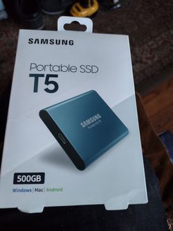 Samsung Portable SSD T5 500gb 80.00 Or Best Offer 