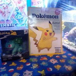 Bulbasaur Vinal And Pokemon Time Magazine 