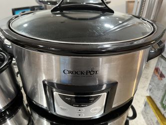 Crock-Pot 6 Qt. Programmable Slow Cooker with Little Dipper Warmer