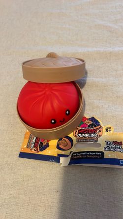 RMS Mystery Dumpling squishy confirmed Red Gold glitter edition