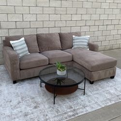 *Free Delivery* Costco Sectional Couch Sofa Reversible Chaise