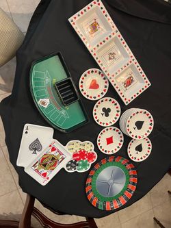 Hostess Dishes for Game Nights!  Casino Party, Poker, Bunco, Card Game night.