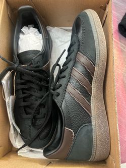 Black-brown adidas size 6