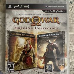 GOD OF WAR ORIGINS PS3