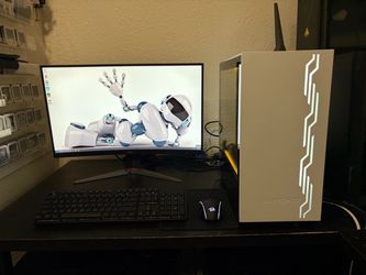 Gaming Pc w/ side panel LCD ( full setup available)