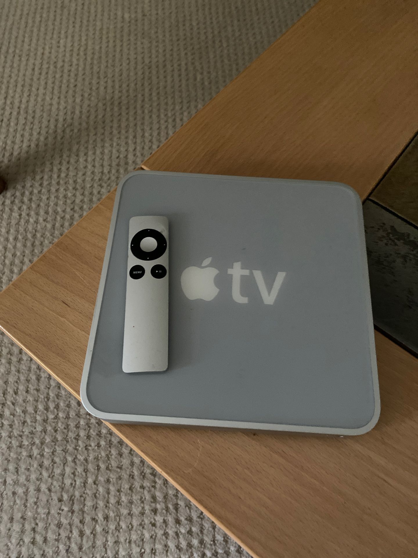 Apple TV with remote