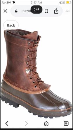 10" Grizzly Insulated Pac Boot Unsex Size 11