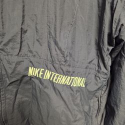 Vintage RARE Nike International Men's Full Zip Track Jacket Size M