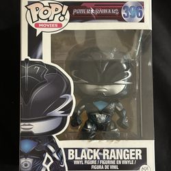 POWER RANGERS MOVIE BLACK RANGER FUNKO