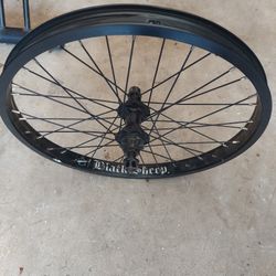 Alienation Black Sheep 20 Inch 9 Tooth Rear Wheel Bmx for Sale in