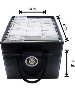 Nokbox Fireproof and Water Resistant Document Box