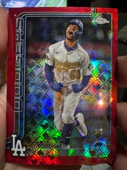 Mookie Betts /5 Topps Chrome Logofractor