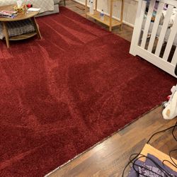 13 X 15 Wine Red Rug