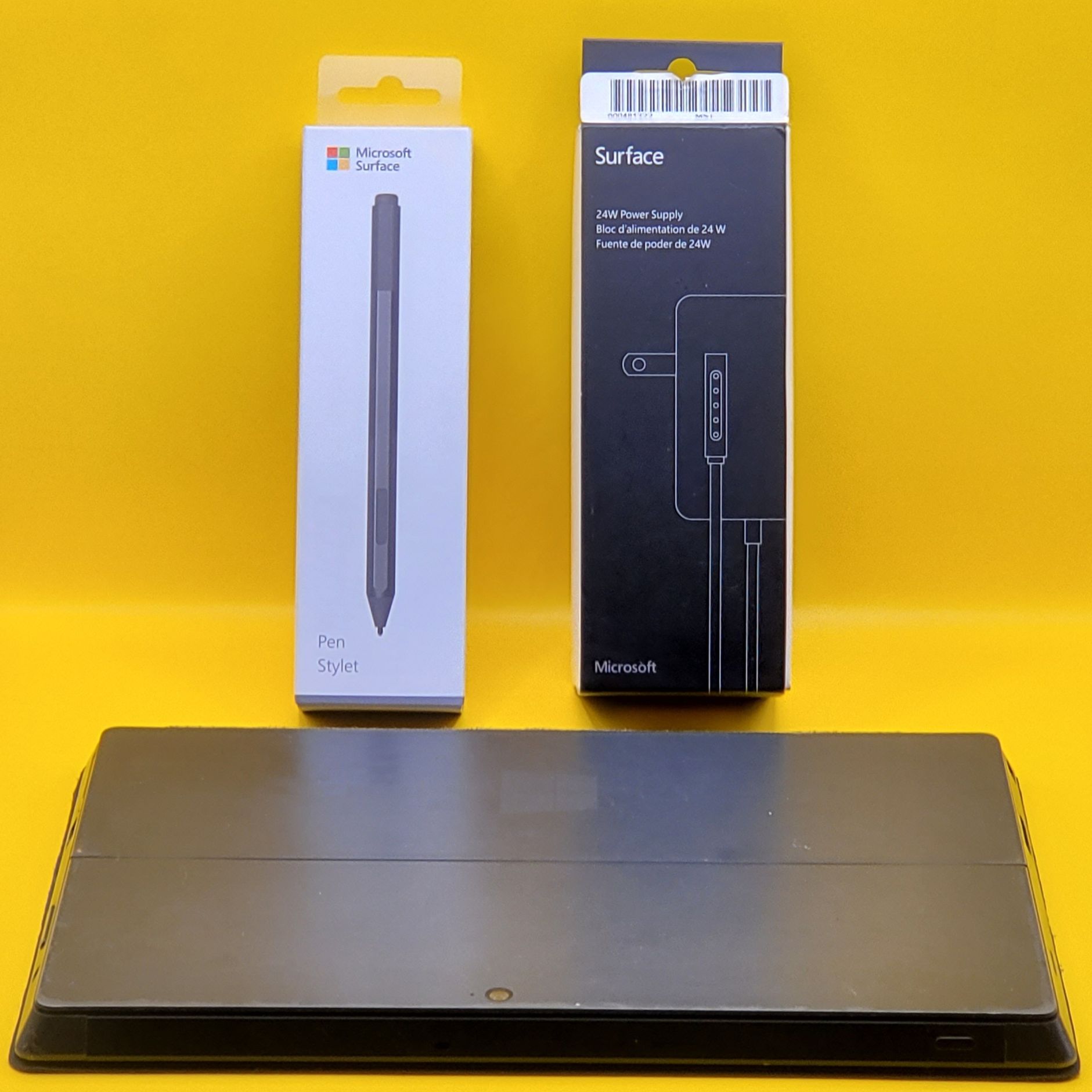 Microsoft Surface Pro Tablet, Model# 1514, 128GB HD, 4GB RAM W/Charger, Keyboard & Stylus