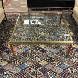 Glass Top Coffee Table