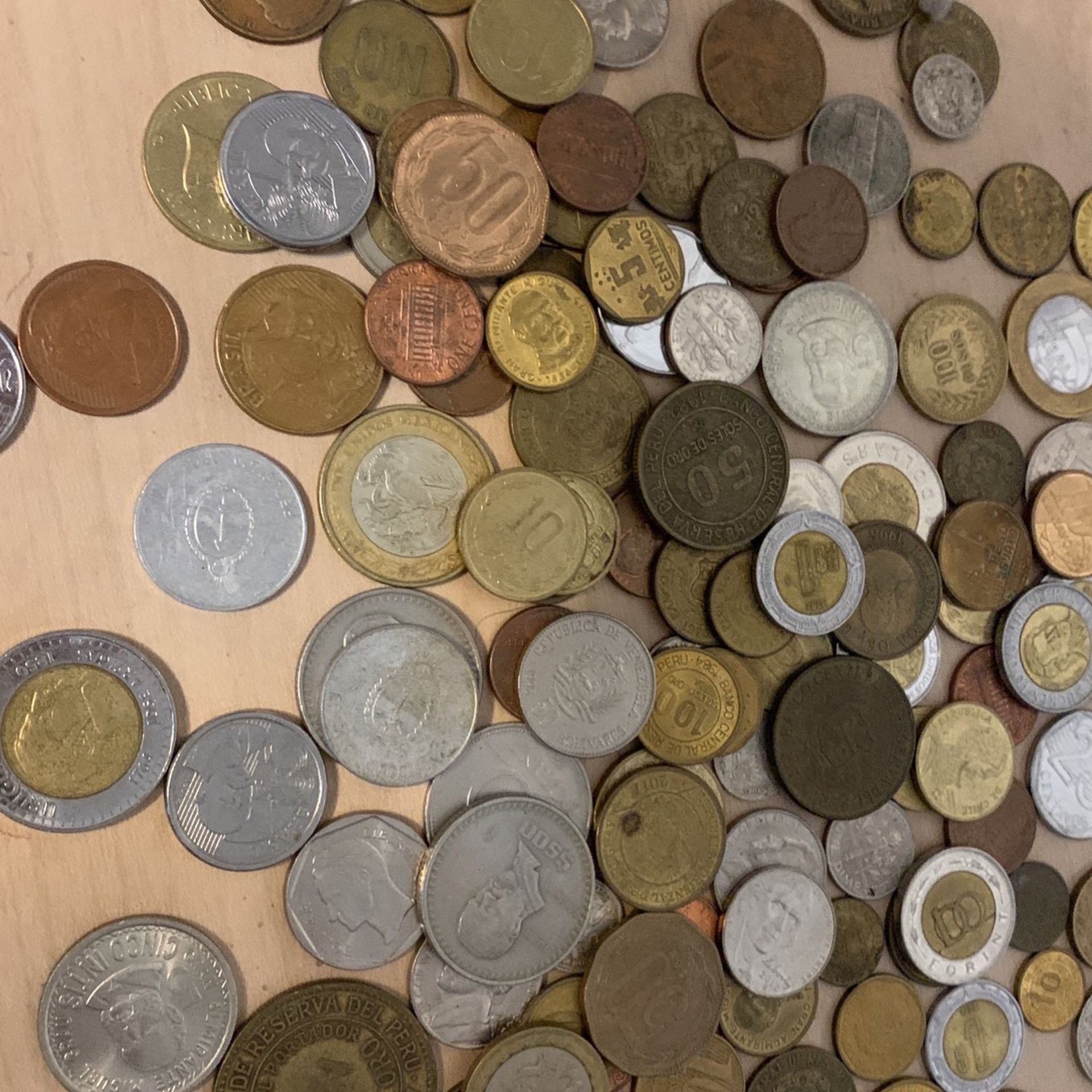 Coin From South America Make Offer Haga Una Oferta