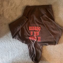 The Notorious B.I.G. "It Was All A Dream" Biggie Tribute Brown Hoodie