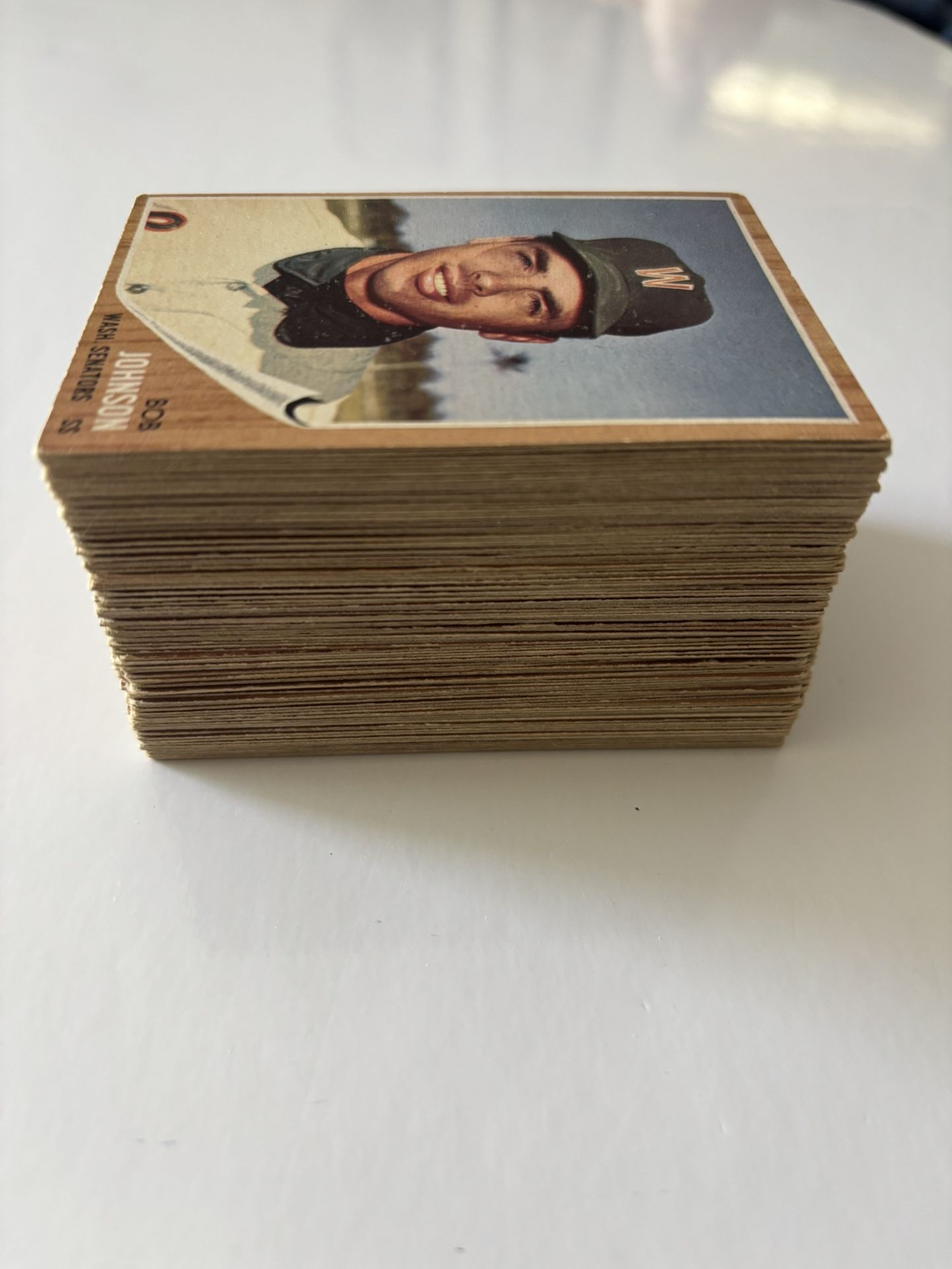 Partial Set Of 1962 Topps Baseball Cards 113 Different With Stars