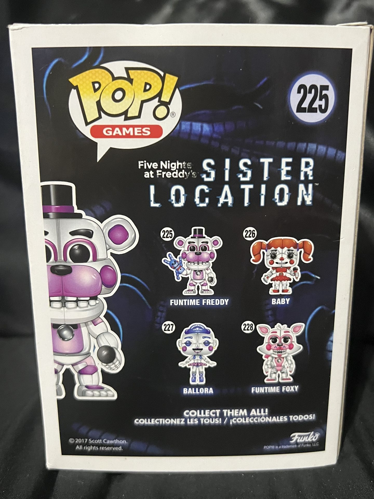 Funko Pop: Five Nights At Freddy's Sister Location Funtime Freddy
