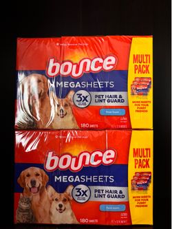 Bounce Dryer Sheets Bundle (360 total)