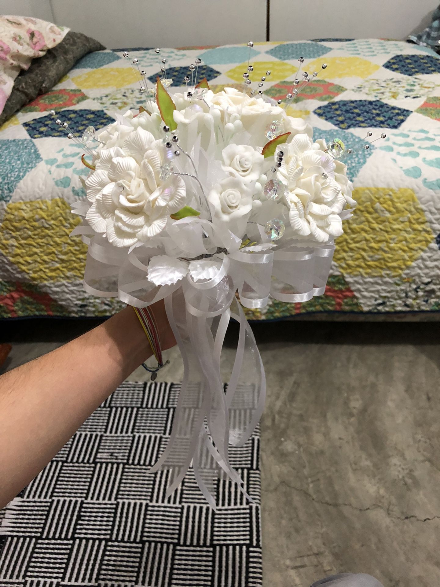 Bouquet And Veil piece 