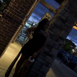 Black tube Top Dress 