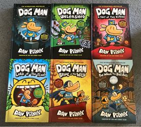 “DOG MAN” Graphic Novel Books