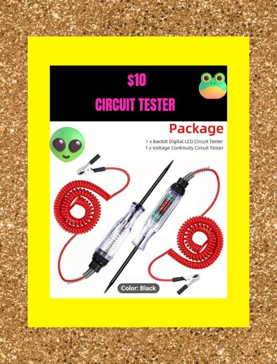 🐦🔥 CAR CIRCUIT TESTER LIGHT
