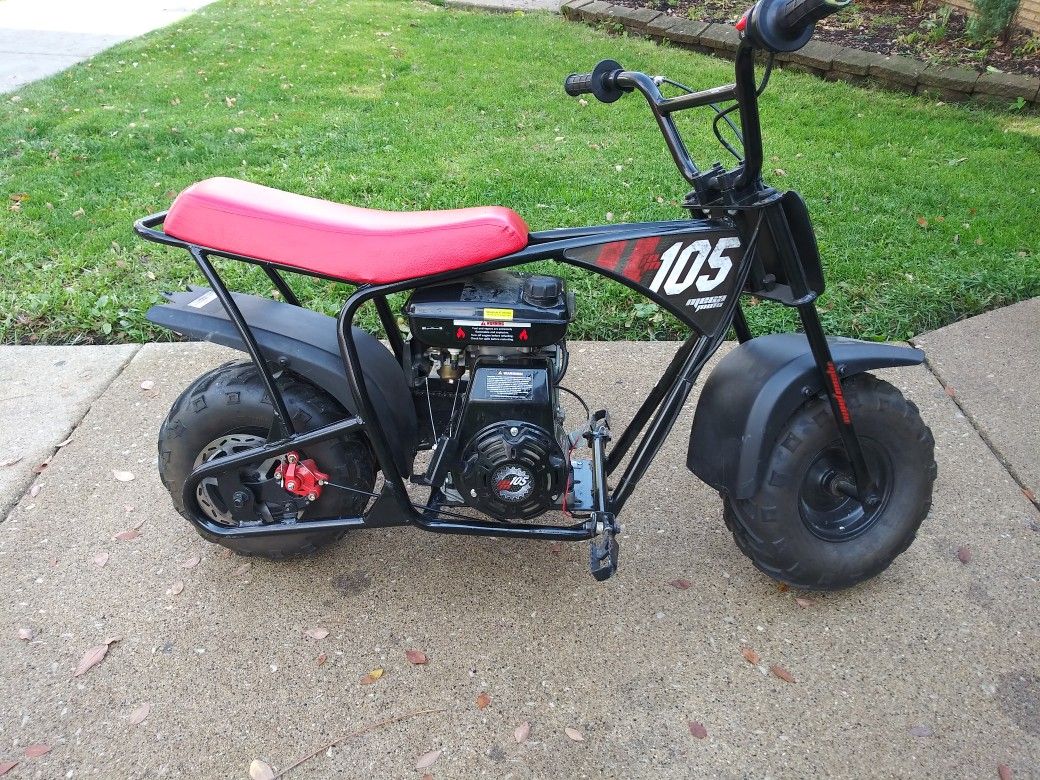 Monster moto 105cc mini bike