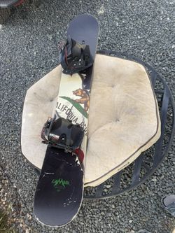 Lamar Snowboard With Bindings 161”